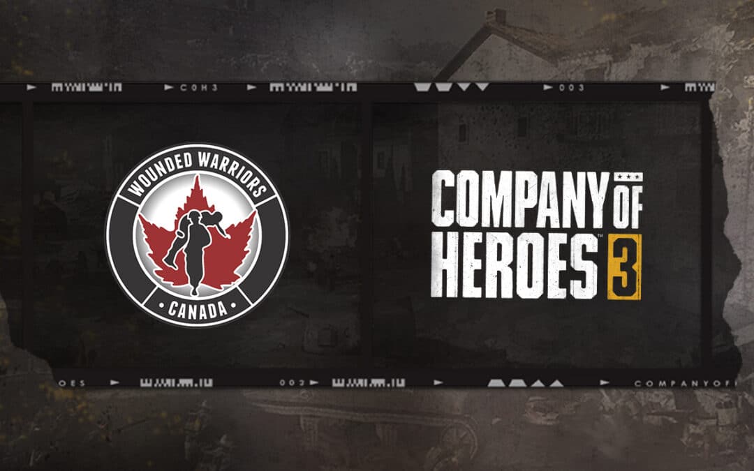 RELIC ENTERTAINMENT PARTNERS WITH WOUNDED WARRIORS CANADA
