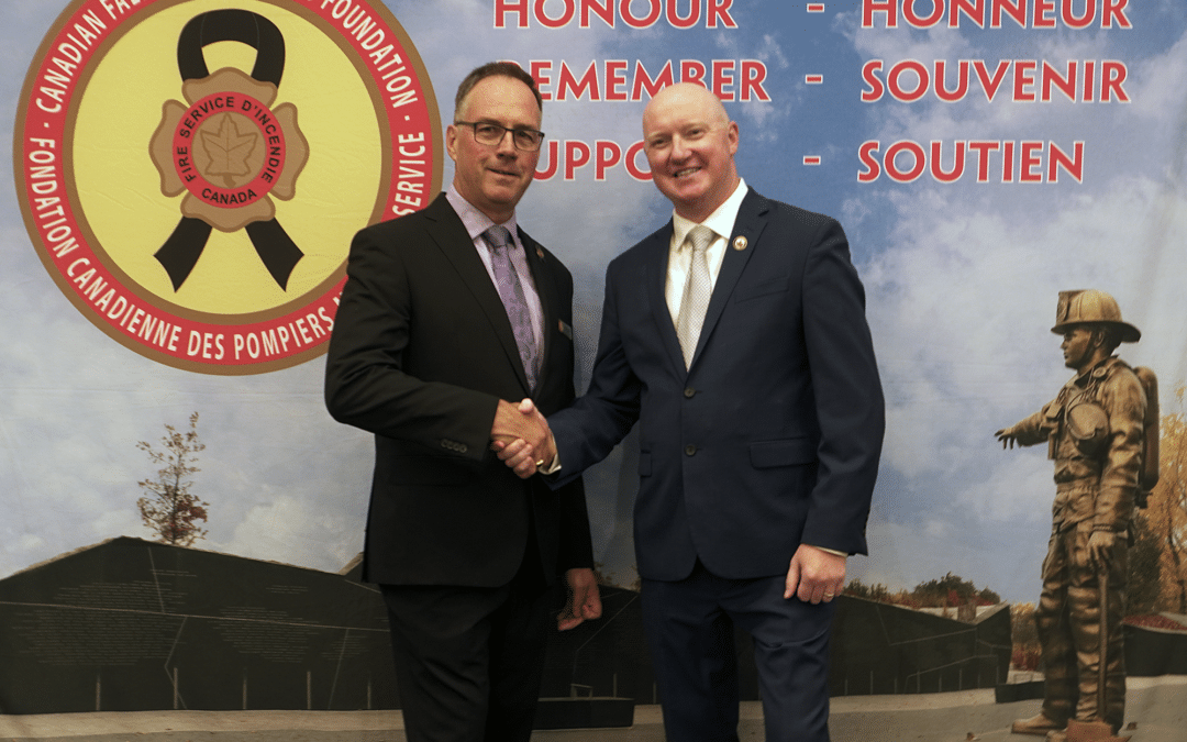 CANADIAN FALLEN FIREFIGHTERS FOUNDATION PARTNERS WITH WOUNDED WARRIORS CANADA