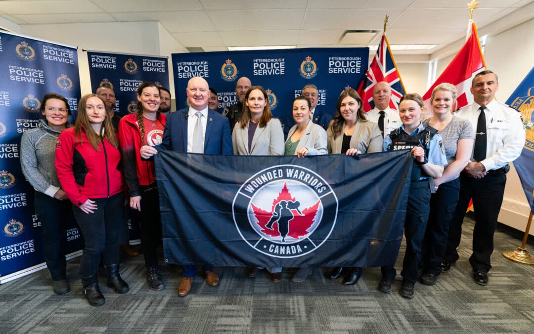 PETERBOROUGH POLICE SERVICE PARTNERS WITH WOUNDED WARRIORS CANADA